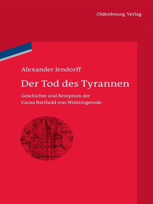 cover image of Der Tod des Tyrannen